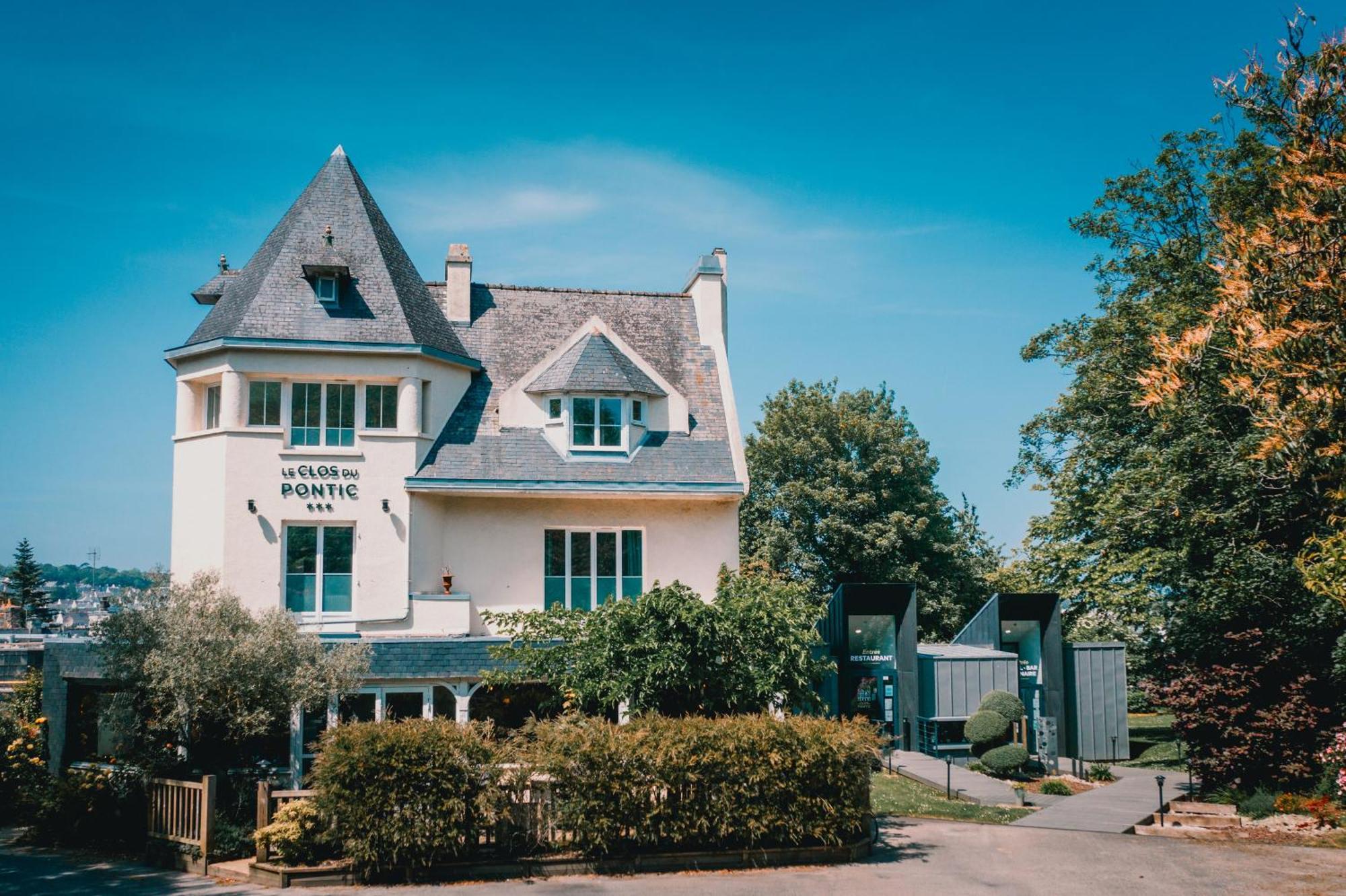 Le Clos Du Pontic Logis Et Cit'Hotel Landerneau Exterior foto